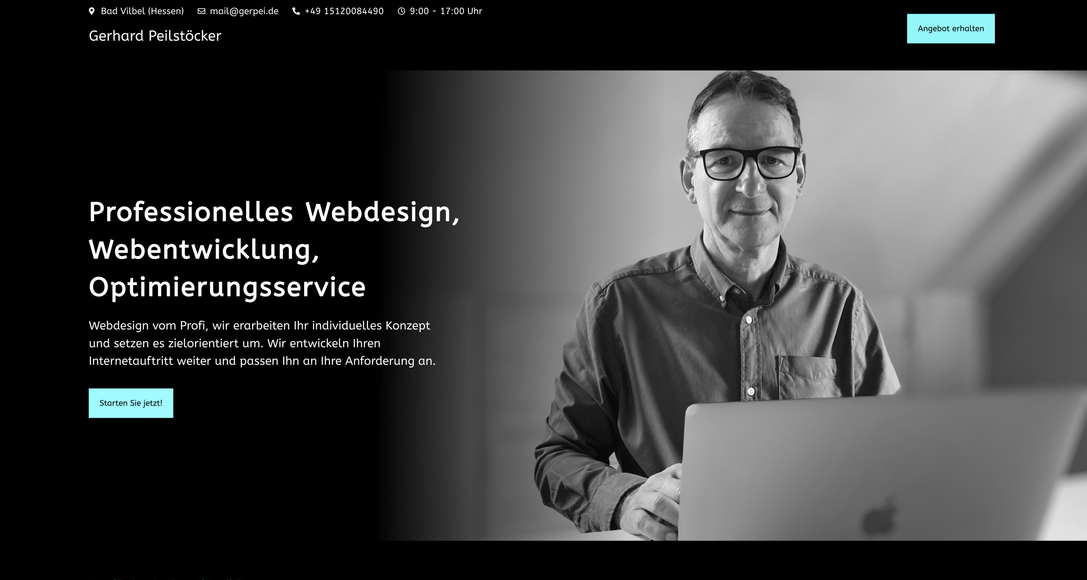 Webdesign-Peilstöcker