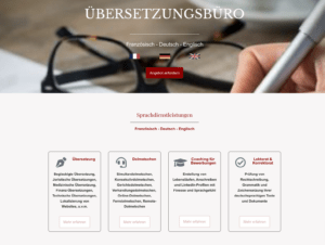 Webdesign-Projekt von Gerhard Peilstöcker: Christin-Scalbert-Übersetzer-Dolmetscher-Französisch-Deutsch